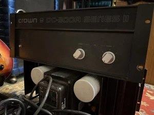 Crown DC-300A Series II 2-Channel Studio Power Amplifier DC-300A-2 175W /CH - Picture 1 of 1