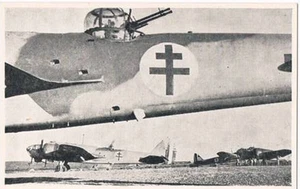 Original Postcard 1943 WW2 The Lorraine Squadron France Libre (502264) - Bild 1 von 1