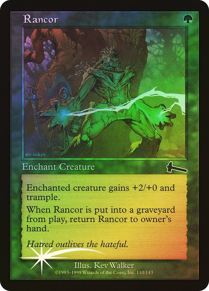 MTG FOIL Rancor  - Urza's Legacy #110 - Image 1 of 1