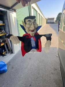 Vintage Halloween Factory Animated Hanging Halloween Vampire - Picture 1 of 5