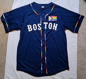 Boston Red Sox Pride LGBTQ Celebration Trikot Größe Medium SGA - Bild 1 von 7