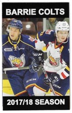 2017-18 Barrie Colts OHL Hockey Schedule !!! The Source