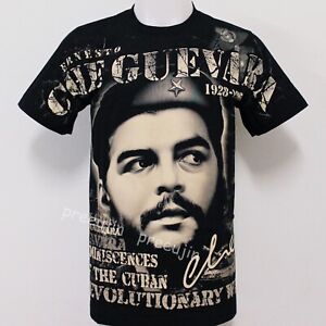 Che Guevara Discharge T-Shirt E24 Size M-XXL