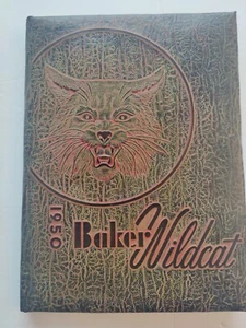 BAKER UNIVERSITY (Baldwin, Kansas) Annuario 1950 - IL GATTO SELVATICO - Foto 1 di 6