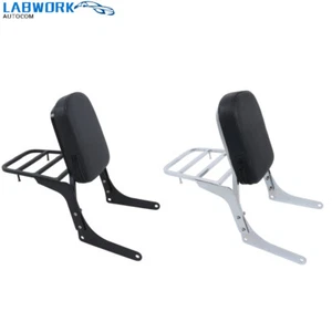 Backrest Sissy Bar w/Luggage Rack For Honda Rebel 250 CA250 CMX250C 1985-2015 - Picture 1 of 22