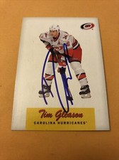 Tim Gleason Signed Carolina Hurricanes Card 1