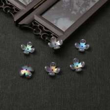 20Pc Petal Flower handmade DIY Bowknot Tie Cap Pearl Beads ABS Acrylic Imitation
