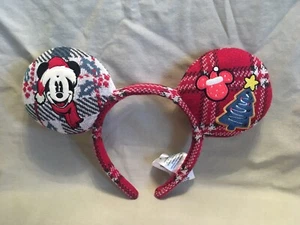 Mickey Mouse Headband Knitted Sweater Look Spirit Jersey - Picture 1 of 9