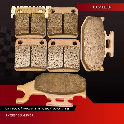 Pastillas de freno sinterizadas F+R para Yamaha YFM400 Kodiak 400 2000 2001 2002 4x4 Hunter  Foto 1 de 4