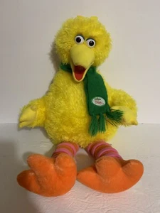 Peluche Sesame Street Big Bird 20 pulgadas Busch Gardens Sesame Place invierno 2011 raro - Imagen 1 de 10