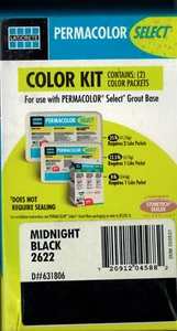 Lechada seleccionada Laticrete PERMACOLOR - Kits de colores - Negro medianoche - Imagen 1 de 3