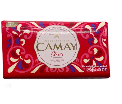 1X Camay Classic Bar Soap New Sealed Full Size 4.40 Oz With Sensual Scent
