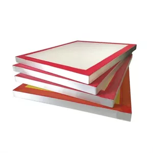 PICK-UP 6pcs 20x24 inch Aluminum Screen with 110 White Mesh for Screen Printing - Picture 1 of 9