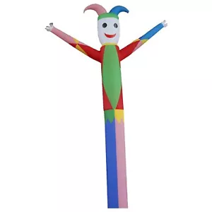 Publicidad Tubo Inflable Hombre 18 ft Payaso Explotar Ondulado Mosca Chico Sin Soplador - Imagen 1 de 1
