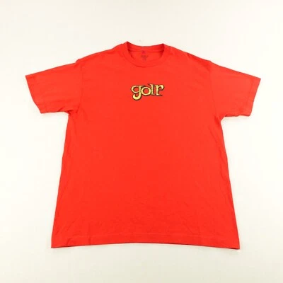 Golf Wang Shirt Mens Large Red Wonder Tee Tyler The Creator Short Sleeve Hip Hop - Image 1 of 4