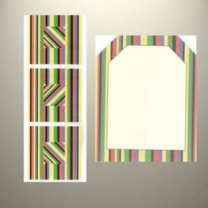 Creative Memories - TTY Kit - Multi Coloured Stripes 