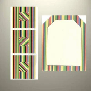 Creative Memories - Kit TTY - rayas multicolores - Imagen 1 de 4
