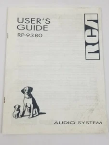 Sistema de audio guía del usuario RCA RP 9380 30 páginas 1977 - Imagen 1 de 2