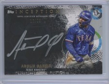 ADOLIS GARCIA - 2022 Topps Inception Silver Signings Auto /99 SSP M45