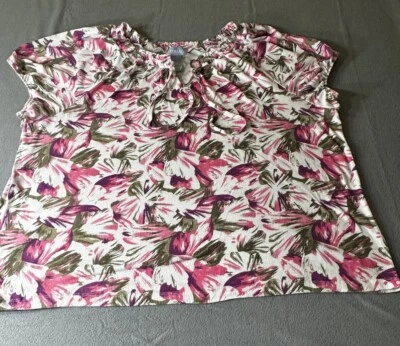 Топ Liz & Me с цветочным рисунком размер OX 14/16 - Изображение 1 из 4