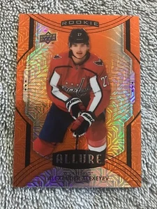 2020-21 Upper Deck Allure ALEXANDER ALEXEYEV Rookie RC Orange Parallel Capitols - Picture 1 of 3