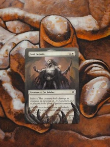 Magic the Gathering Lost Leonin Hand Painted Unique Custom MTG Alter - Picture 1 of 1