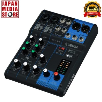 Yamaha MG06 Analog Mixing Console 6-Input Mixer Brand NEW - Image 1 of 4