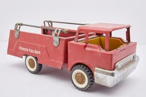 Structo Fire Dept. vintage Camion LEGGERE DESCRIZIONE! SPEDIZIONE VELOCE! - Foto 1 di 13