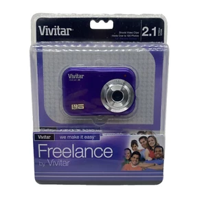 Y2k Vivitar Freelance V25 2.1MP Digital Camera - Grape *Brand New Sealed* - Picture 1 of 4