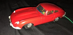 Vintage Red Jaguar XK-E Toy Car Auto Bandai Japan Untested Remote Control ๐ - Picture 1 of 8