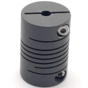 Acoplamiento de aluminio flexible helicoidal WAC15-3 mm-3 mm diámetro 3 mm, 15 mm OD, 22 mm de longitud - Imagen 1 de 4