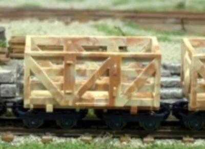 HOn30/HOe MinitrainS 3008 Cattle/Stock Car NIB 009 Narrow Gauge Freight Wagon - Image 1 of 4