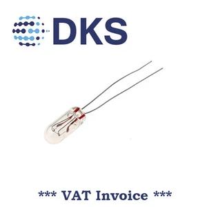 Filament lamp miniature 12V 40mA Bulb T1 1/4 4.2mm dia 10000h QTY=2 000197 - Picture 1 of 2