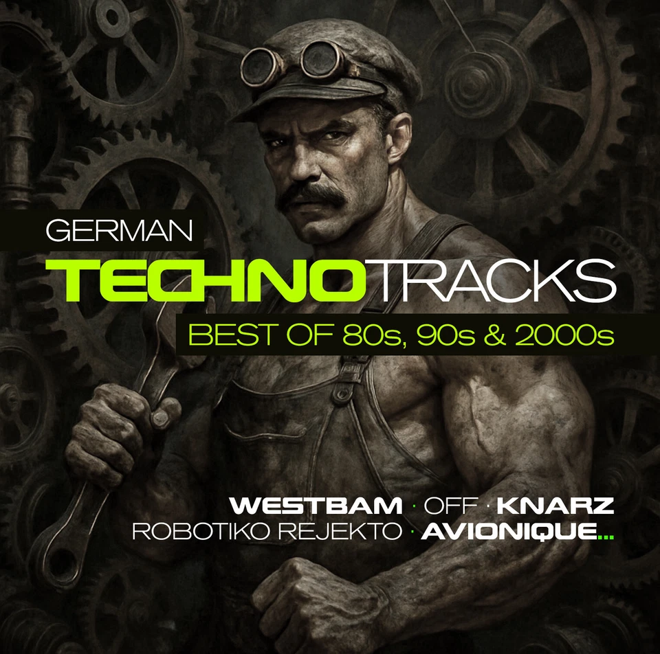 CD German Techno Tracks Best Of 80s, 90s & 2000s von Various Artiststs - Bild 1 von 1