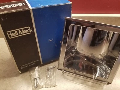 Jabonera empotrada cromada Hall Mack Coronado HM-625 NUEVO DE STOCK Foto 1 de 4