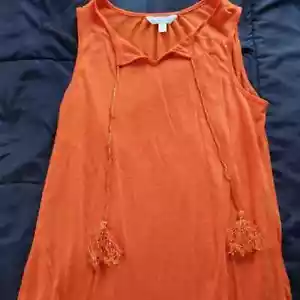 Pequeño naranja sin mangas - Imagen 1 de 1