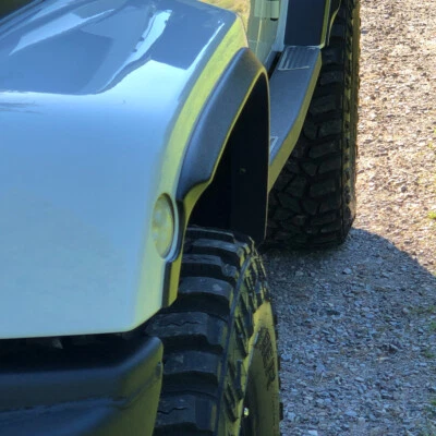 Ampliación guardabarros 2,5 cm delantero + trasero extensión Jeep Wrangler JK 07-18 - Imagen 1 de 4