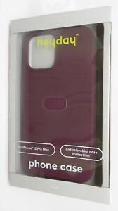 Coque téléphone silicone Heyday pour Apple iPhone 12 Pro Max - Mulberry