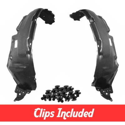 前挡泥板衬里套装带夹子适用于 2006 - 2012 年丰田 RAV4 TO1248144 TO1249144 — 第 1/4 张图片