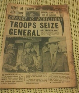 VINTAGE NEWSPAPER THE SUN TUESDAY OCT 2, 1962 - CONTAINS ALL 60 PAGES - Picture 1 of 12