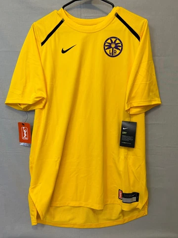 Nike  LA Sparks  WNBA Womens 191888969470 Dri-Fit Shirt XL-Tall NEW Yellow Cover