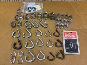 Lot of 44 Chain Repair Links cold shut etc. 3/8" 5/16" etc. - Picture 1 of 1