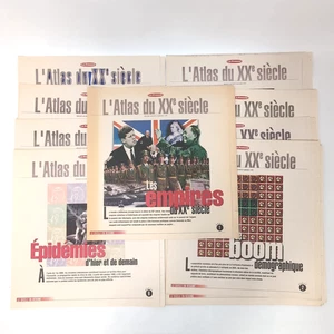 Atlas Du XXe Siecle Montreal 1999 La Presse Complete Set 12 Issues Vintage - Imagen 1 de 17
