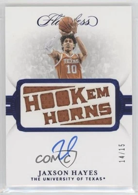 2019-20 Panini Flawless Collegiate Sapphire /15 Jaxson Hayes #110 Auto RC - Image 1 of 2