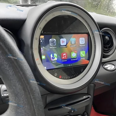 Автомобильный стерео радио Carplay Android 15 навигатор для BMW Mini Cooper R56 2007-2014 2 + 64G - Изображение 1 из 4