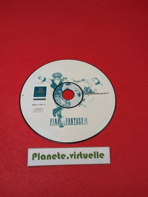 FINAL FANTASY 9 IX PS1 PLAYSTATION PAL 🌟 CD 4 UNIQUEMENT  - Photo 1/2