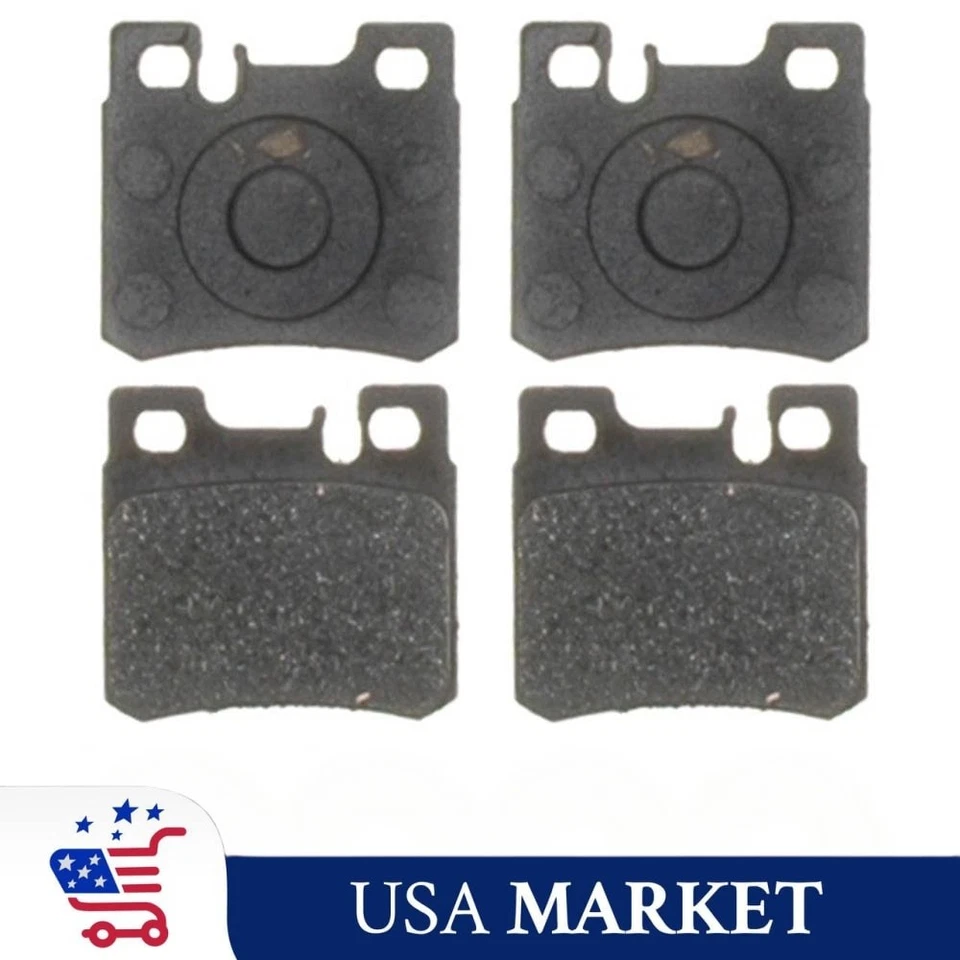 ACDELCO Rear Brake Pads for Mercedes-Benz 300Ce 1990-1993 17D427M - Image 1 of 2