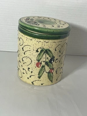 1980 Elaboración Artesanal Cerámica Jengibre Ajo Granada Tapa Guardián  Foto 1 de 4