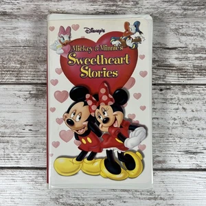 Mickey & Minnie’s Sweetheart Stories (VHS) Disney Clamshell - Picture 1 of 6