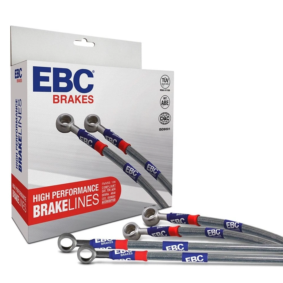 For BMW M5 2012-2016 EBC BLA7755-4L High Performance Stainless Steel Brake Lines - Изображение 1 из 1